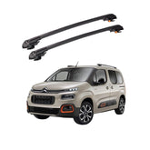 CITROEN BERLINGO 2019-2024 TRX1 Thunder Carrier Barres transversales pour galerie de toit de voiture, 2 barres