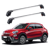 FIAT 500X 2014 et modèles ultérieurs TRX2 Thunder Carrier Barres transversales pour galerie de toit 2 barres