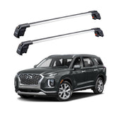 HYUNDAI PALISADE 2020 ve 2023 TRX2 Thunder Carrier Barres transversales pour galerie de toit 2 barres
