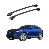 INFINITI FX 2009 et modèles ultérieurs TRX1 Thunder Carrier Barres transversales pour galerie de toit de voiture, 2 barres