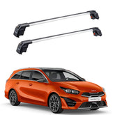 KIA CEED SPORTSWAGON 2019 et modèles ultérieurs TRX2 Thunder Carrier Barres transversales pour galerie de toit 2 barres