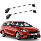 KIA CEED SPORTSWAGON 2013-2018 TRX2 Thunder Carrier Barres transversales pour galerie de toit 2 barres