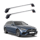 MERCEDES-BENZ C-CLASS 2015 et modèles ultérieurs TRX2 Thunder Carrier Barres transversales pour galerie de toit 2 barres