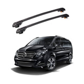 MERCEDES-BENZ VIANO 2015 et modèles ultérieurs TRX1 Thunder Carrier Barres transversales pour galerie de toit de voiture, 2 barres