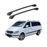 MERCEDES-BENZ VITO 2003-2014 TRX1 Thunder Carrier Barres transversales pour galerie de toit de voiture, 2 barres