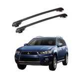MITSUBISHI OUTLANDER 2007-2012 TRX1 Thunder Carrier Barres transversales pour galerie de toit de voiture, 2 barres