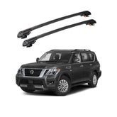 NISSAN ARMADA 2017 et modèles ultérieurs TRX1 Thunder Carrier Barres transversales pour galerie de toit de voiture, 2 barres