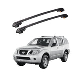NISSAN PATHFINDER 2005-2012 TRX1 Thunder Carrier Barres transversales pour galerie de toit de voiture, 2 barres