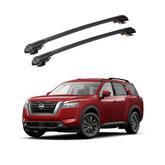 NISSAN PATHFINDER 2021-2025 TRX1 Thunder Carrier Barres transversales pour galerie de toit de voiture, 2 barres