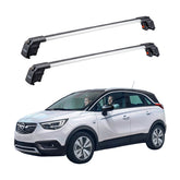 OPEL CROSSLAND X 2017-2020 TRX2 Thunder Carrier Barres transversales pour galerie de toit 2 barres