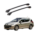 PEUGEOT 207 SW 2002-2008 TRX1 Thunder Carrier Barres transversales pour galerie de toit de voiture, 2 barres