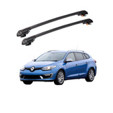 RENAULT MEGANE 2009-2016 TRX1 Thunder Carrier Barres transversales pour galerie de toit de voiture, 2 barres