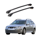 SAAB 9-3 SPORTWAGON 2006-2012 TRX1 Thunder Carrier Barres transversales pour galerie de toit de voiture, 2 barres