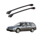 SAAB 9-5 1998-2010 TRX1 Thunder Carrier Barres transversales pour galerie de toit de voiture, 2 barres