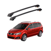 SEAT ALHAMBRA 2010 et modèles ultérieurs TRX1 Thunder Carrier Barres transversales pour galerie de toit de voiture, 2 barres