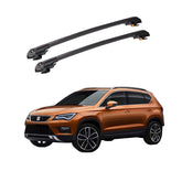 SEAT ATECA 2016 et modèles ultérieurs TRX1 Thunder Carrier Barres transversales pour galerie de toit de voiture, 2 barres