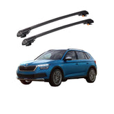SKODA KAMIQ PREMIUM 2019 et modèles ultérieurs TRX1 Thunder Carrier Barres transversales pour galerie de toit de voiture, 2 barres