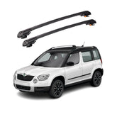 SKODA YETI 2009-2017 TRX1 Thunder Carrier Barres transversales pour galerie de toit de voiture, 2 barres