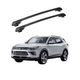 SSANGYONG KORANDO 2019 et modèles ultérieurs TRX1 Thunder Carrier Barres transversales pour galerie de toit de voiture, 2 barres