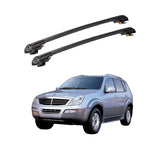 SSANGYONG REXTON 2001-2005 TRX1 Thunder Carrier Barres transversales pour galerie de toit de voiture, 2 barres
