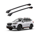 SUBARU FORESTER 2019 et modèles ultérieurs TRX1 Thunder Carrier Barres transversales pour galerie de toit de voiture, 2 barres