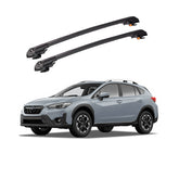 SUBARU XV 2018 et modèles ultérieurs TRX1 Thunder Carrier Barres transversales pour galerie de toit de voiture, 2 barres