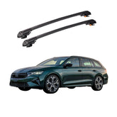 Skoda Octavia Scout 2019-2025 TRX2 Thunder Carrier Barres transversales pour galerie de toit 2 barres