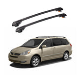 TOYOTA SIENNA 1998-2003 TRX1 Thunder Carrier Barres transversales pour galerie de toit de voiture, 2 barres