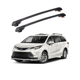 TOYOTA SIENNA 2021 et modèles ultérieurs TRX1 Thunder Carrier Barres transversales pour galerie de toit de voiture, 2 barres