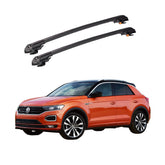 VOLKSWAGEN T-ROC 2017 et modèles ultérieurs TRX1 Thunder Carrier Barres transversales pour galerie de toit de voiture, 2 barres
