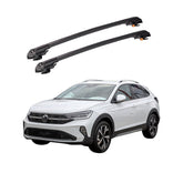 VOLKSWAGEN TAIGO 2021 et modèles ultérieurs TRX1 Thunder Carrier Barres transversales pour galerie de toit de voiture, 2 barres