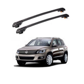 VOLKSWAGEN TIGUAN 2016 et modèles ultérieurs TRX1 Thunder Carrier Barres transversales pour galerie de toit de voiture, 2 barres