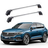 VOLKSWAGEN TOUAREG 2019 et modèles ultérieurs TRX2 Thunder Carrier Barres transversales pour galerie de toit 2 barres