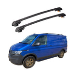 VOLKSWAGEN TRANSPORTER 2003 - 2025 TRX1 Thunder Carrier Barres transversales pour galerie de toit de voiture, 2 barres