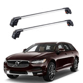 VOLVO V90 2017 et modèles ultérieurs TRX2 Thunder Carrier Barres transversales pour galerie de toit 2 barres