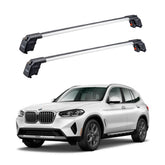 BMW X3 2018 ve 2023 TRX2 Thunder Carrier Barres transversales pour galerie de toit 2 barres