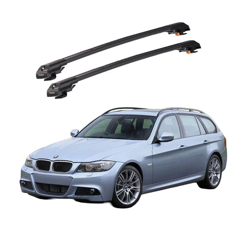 BMW 3 SERIES 1998-2005 TRX1 Thunder Carrier Barres transversales pour galerie de toit de voiture, 2 barres