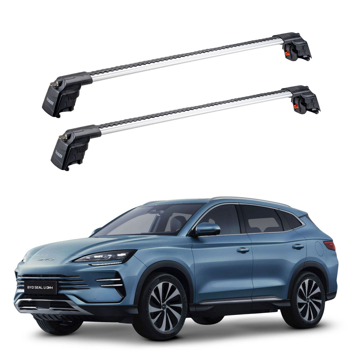 BYD Seal-U 2024  et modèles ultérieurs TRX2 Thunder Carrier Barres transversales pour galerie de toit 2 barres