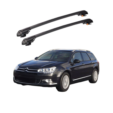 Citroen C5 StationWagon 2012  et modèles ultérieurs TRX1 Thunder Carrier Barres transversales pour galerie de toit de voiture, 2 barres