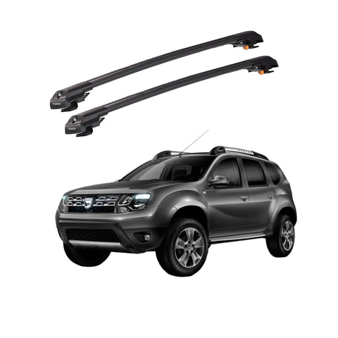 DACIA DUSTER 2010-2013 TRX1 Thunder Carrier Barres transversales pour galerie de toit de voiture, 2 barres
