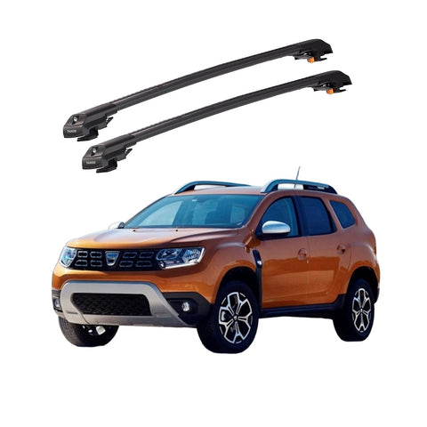 DACIA DUSTER 2018 et modèles ultérieurs TRX1 Thunder Carrier Barres transversales pour galerie de toit de voiture, 2 barres