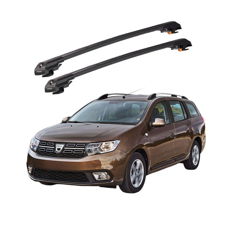 DACIA LOGAN MCV 2013 et modèles ultérieurs TRX1 Thunder Carrier Barres transversales pour galerie de toit de voiture, 2 barres