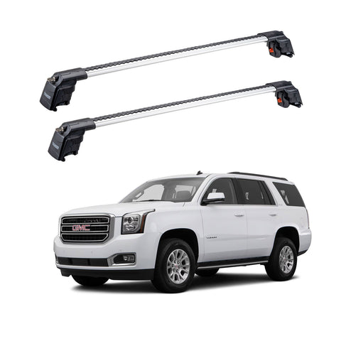 GMC YUKON 2015-2020 TRX2 Thunder Carrier Barres transversales pour galerie de toit 2 barres