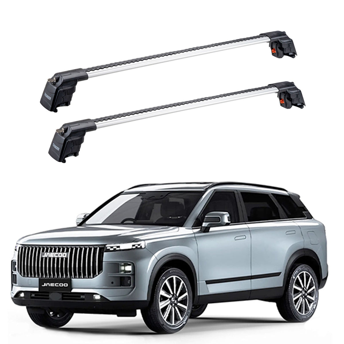 JAECOO 7 2024  et modèles ultérieurs TRX2 Thunder Carrier Barres transversales pour galerie de toit 2 barres