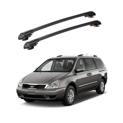 KIA CARNIVAL 2006-2014 TRX1 Thunder Carrier Barres transversales pour galerie de toit de voiture, 2 barres