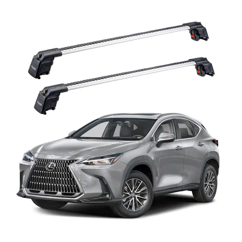 LEXUS NX 2015-2021 TRX2 Thunder Carrier Barres transversales pour galerie de toit 2 barres