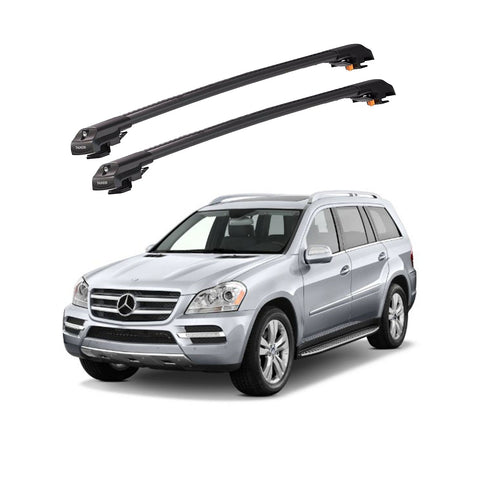 MERCEDES-BENZ GL-CLASS 2006-2012 TRX1 Thunder Carrier Barres transversales pour galerie de toit de voiture, 2 barres