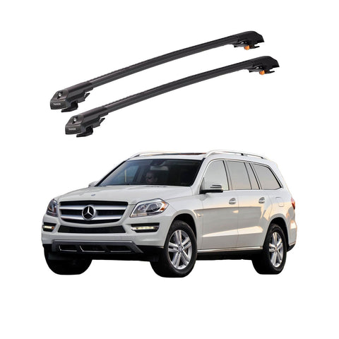 MERCEDES-BENZ GL-CLASS 2013-2019 TRX1 Thunder Carrier Barres transversales pour galerie de toit de voiture, 2 barres