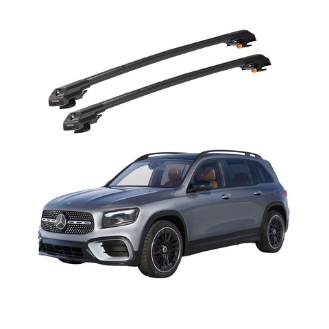 MERCEDES-BENZ GLB-CLASS 2019 et modèles ultérieurs TRX1 Thunder Carrier Barres transversales pour galerie de toit de voiture, 2 barres