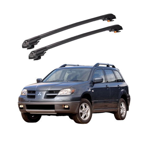 MITSUBISHI OUTLANDER 2003-2006 TRX1 Thunder Carrier Barres transversales pour galerie de toit de voiture, 2 barres